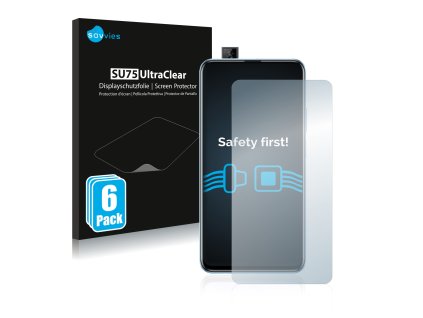Huawei P smart Pro 2019 típusú telefonhoz 6db-os Savvies SU75 kijelzőfólia