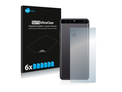Huawei P10 Plus (Hátlapi) típusú telefonhoz 6db-os Savvies SU75 kijelzőfólia