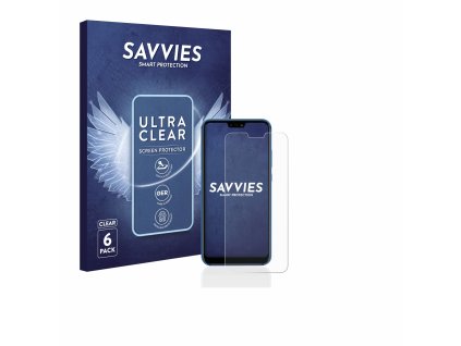 Huawei P20 lite 2018 típusú telefonhoz 6db-os Savvies SU75 kijelzőfólia