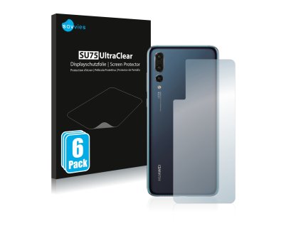 Huawei P20 Plus (Hátlapi) típusú telefonhoz 6db-os Savvies SU75 kijelzőfólia