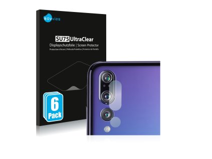 Huawei P20 Plus (Csak kamera) típusú telefonhoz 6db-os Savvies SU75 kijelzőfólia