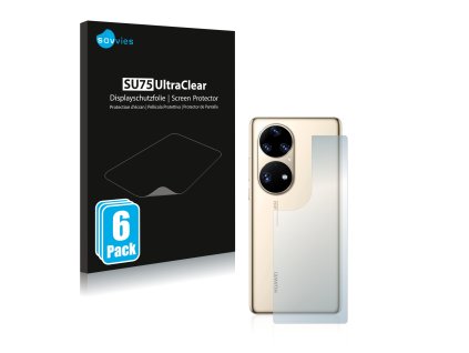 Huawei P50 Pro (Hátlapi) típusú telefonhoz 6db-os Savvies SU75 kijelzőfólia