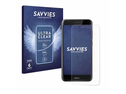 Huawei P8 Lite 2017 típusú telefonhoz 6db-os Savvies SU75 kijelzőfólia