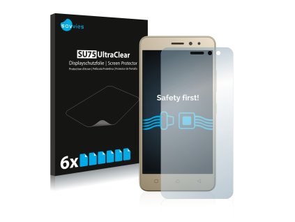 Lenovo K6 (5.0) típusú telefonhoz 6db-os Savvies SU75 kijelzőfólia