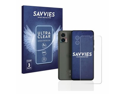 Motorola Edge 30 Neo (Előlapi + Kamera) típusú telefonhoz 6db-os Savvies SU75 kijelzőfólia