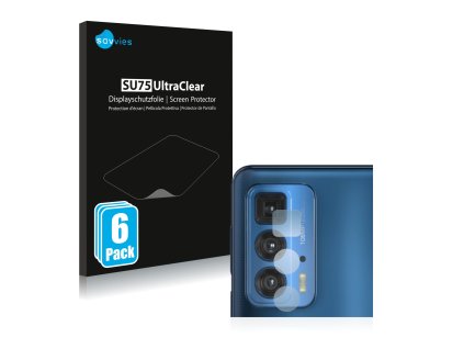 Motorola Edge S Pro (Csak kamera) típusú telefonhoz 6db-os Savvies SU75 kijelzőfólia