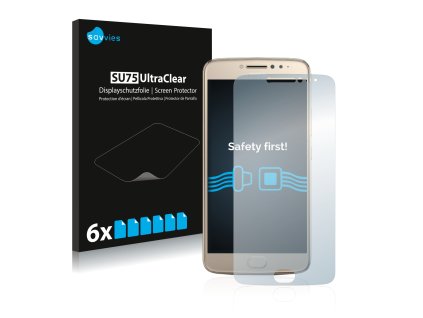 Motorola Moto E4 Plus típusú telefonhoz 6db-os Savvies SU75 kijelzőfólia