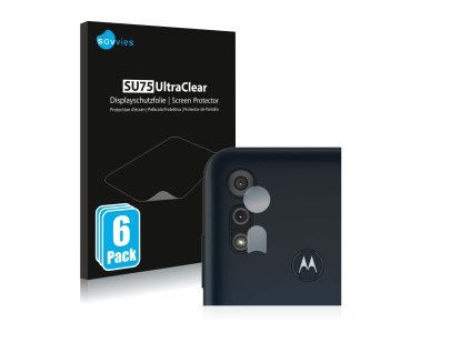 Motorola Moto E6s (Csak kamera) típusú telefonhoz 6db-os Savvies SU75 kijelzőfólia
