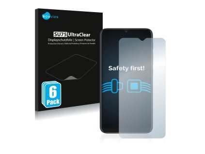 Motorola Moto E7i Power típusú telefonhoz 6db-os Savvies SU75 kijelzőfólia