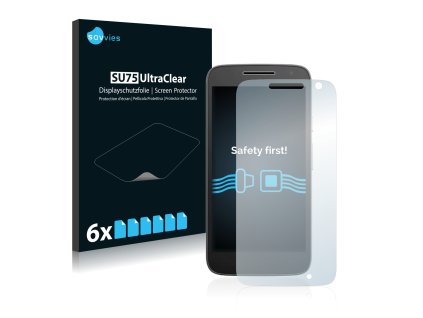 Motorola Moto G4 Play típusú telefonhoz 6db-os Savvies SU75 kijelzőfólia