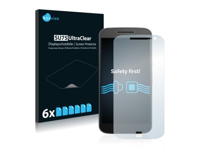 Motorola Moto G4 Plus típusú telefonhoz 6db-os Savvies SU75 kijelzőfólia