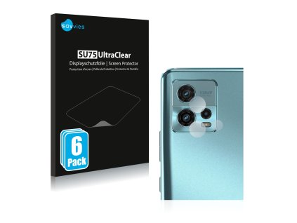 Motorola Moto G72 (Csak kamera) típusú telefonhoz 6db-os Savvies SU75 kijelzőfólia