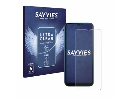 Motorola Moto G8 Power Lite típusú telefonhoz 6db-os Savvies SU75 kijelzőfólia