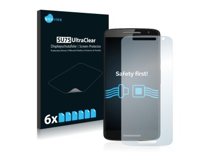 Motorola Moto X Play típusú telefonhoz 6db-os Savvies SU75 kijelzőfólia