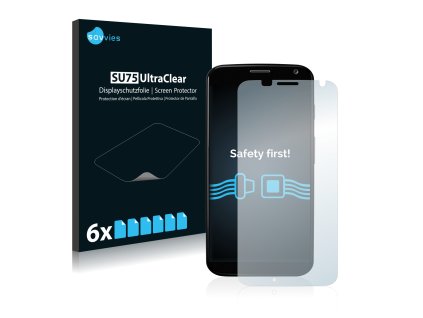 Motorola Moto X XT1058 2013 típusú telefonhoz 6db-os Savvies SU75 kijelzőfólia