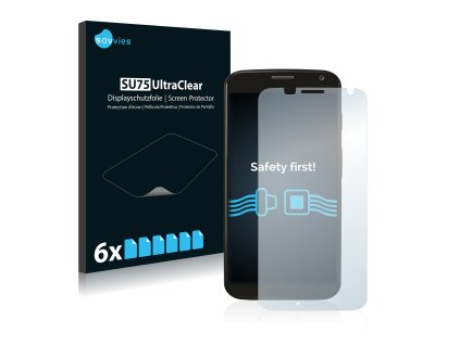 Motorola Moto X XT1060 2013 XT1060 típusú telefonhoz 6db-os Savvies SU75 kijelzőfólia