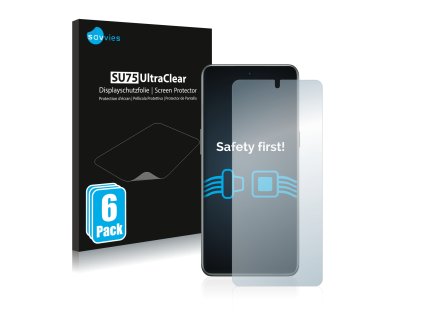 OnePlus 10T 5G típusú telefonhoz 6db-os Savvies SU75 kijelzőfólia