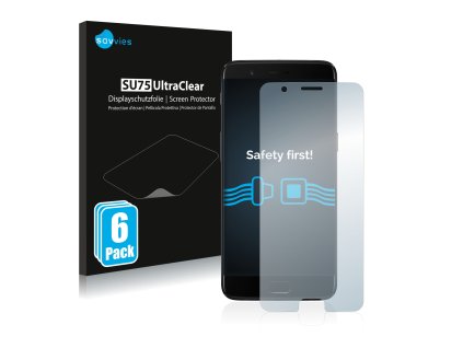 OnePlus 5 típusú telefonhoz 6db-os Savvies SU75 kijelzőfólia