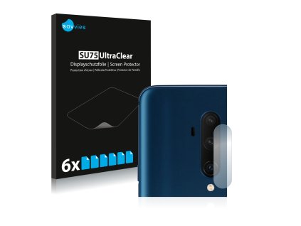 OnePlus 7T Pro (Csak kamera) típusú telefonhoz 6db-os Savvies SU75 kijelzőfólia