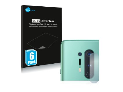 OnePlus 8 Pro (Csak kamera) típusú telefonhoz 6db-os Savvies SU75 kijelzőfólia