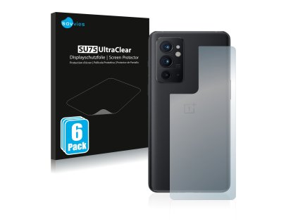 OnePlus 9RT 5G (Hátlapi) típusú telefonhoz 6db-os Savvies SU75 kijelzőfólia