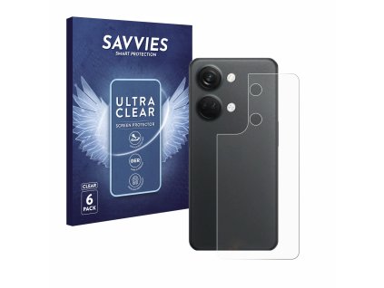 OnePlus Nord 3 5G (Hátlapi) típusú telefonhoz 6db-os Savvies SU75 kijelzőfólia