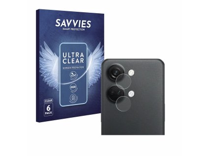 OnePlus Nord 3 5G (Csak kamera) típusú telefonhoz 6db-os Savvies SU75 kijelzőfólia