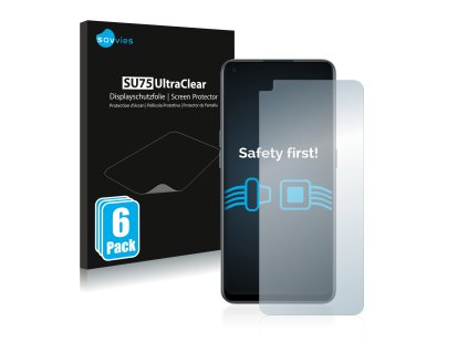 OnePlus Nord CE 2 5G típusú telefonhoz 6db-os Savvies SU75 kijelzőfólia