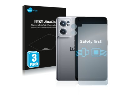 OnePlus Nord CE 2 5G (Előlapi + Kamera) típusú telefonhoz 6db-os Savvies SU75 kijelzőfólia