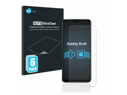 OnePlus Nord N300 5G típusú telefonhoz 6db-os Savvies SU75 kijelzőfólia