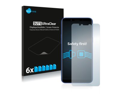 Oppo A1 típusú telefonhoz 6db-os Savvies SU75 kijelzőfólia
