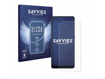 Oppo A74 5G típusú telefonhoz 6db-os Savvies SU75 kijelzőfólia