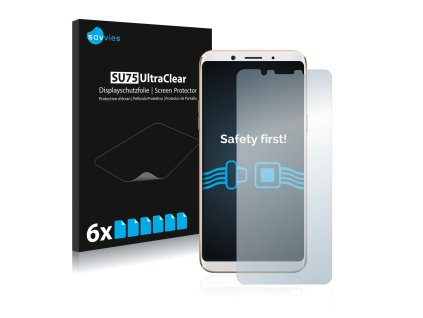 Oppo A75 típusú telefonhoz 6db-os Savvies SU75 kijelzőfólia