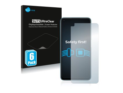 Oppo A76 típusú telefonhoz 6db-os Savvies SU75 kijelzőfólia