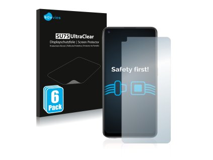 Oppo A95 típusú telefonhoz 6db-os Savvies SU75 kijelzőfólia