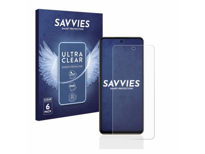 Oppo F23 5G típusú telefonhoz 6db-os Savvies SU75 kijelzőfólia