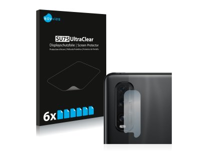 Oppo Find X2 (Csak kamera) típusú telefonhoz 6db-os Savvies SU75 kijelzőfólia