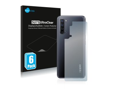 Oppo Find X2 Lite (Hátlapi) típusú telefonhoz 6db-os Savvies SU75 kijelzőfólia