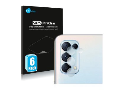 Oppo Find X3 Lite (Csak kamera) típusú telefonhoz 6db-os Savvies SU75 kijelzőfólia