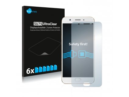 Oppo R11 Plus típusú telefonhoz 6db-os Savvies SU75 kijelzőfólia