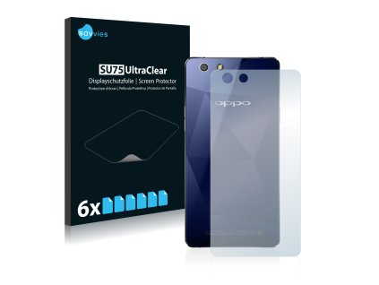 Oppo R1C (Hátlapi) típusú telefonhoz 6db-os Savvies SU75 kijelzőfólia
