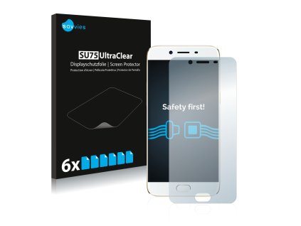 Oppo R9s Plus típusú telefonhoz 6db-os Savvies SU75 kijelzőfólia