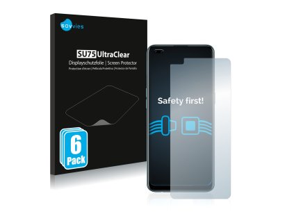 Oppo Reno 4 F típusú telefonhoz 6db-os Savvies SU75 kijelzőfólia