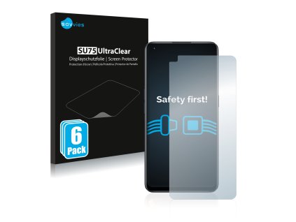 realme 9 Pro Plus típusú telefonhoz 6db-os Savvies SU75 kijelzőfólia