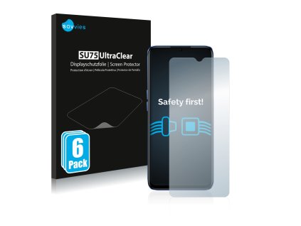 realme Narzo 50 5G típusú telefonhoz 6db-os Savvies SU75 kijelzőfólia