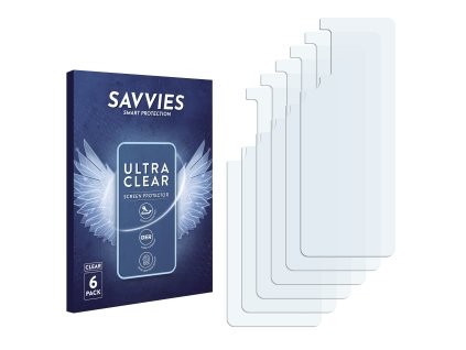 realme X2 (Hátlapi) típusú telefonhoz 6db-os Savvies SU75 kijelzőfólia