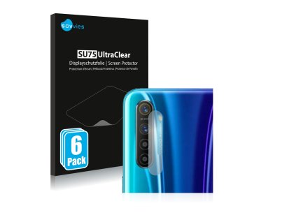 realme X2 (Csak kamera) típusú telefonhoz 6db-os Savvies SU75 kijelzőfólia