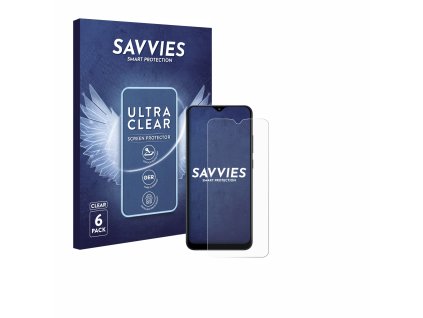 Samsung Galaxy A02s típusú telefonhoz 6db-os Savvies SU75 kijelzőfólia