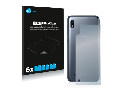 Samsung Galaxy A10 (Hátlapi) típusú telefonhoz 6db-os Savvies SU75 kijelzőfólia