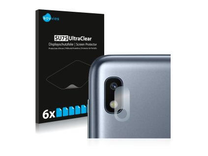 Samsung Galaxy A10 (Csak kamera) típusú telefonhoz 6db-os Savvies SU75 kijelzőfólia